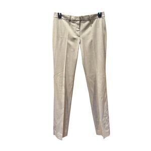 Brooks Brothers Women’s 10 Lucia Fit Stretch Wool Wide Leg Trousers dress Pants